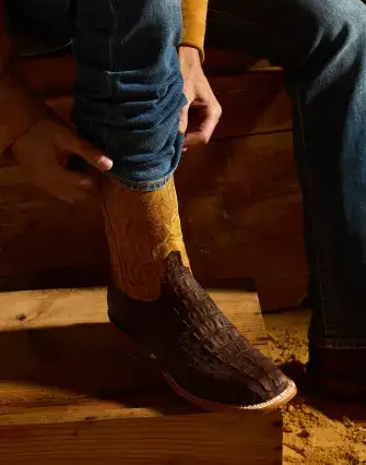 Lucchese Boot Detail