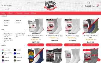 Made Index and Railroad Socks