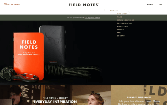 Field Notes and Made Index