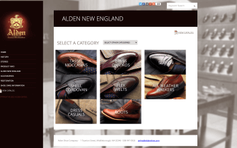 Alden Shoes and Made Index