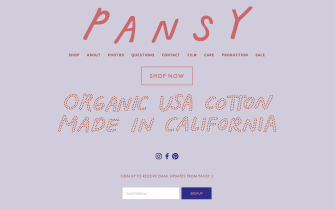 Pansy and Made Index